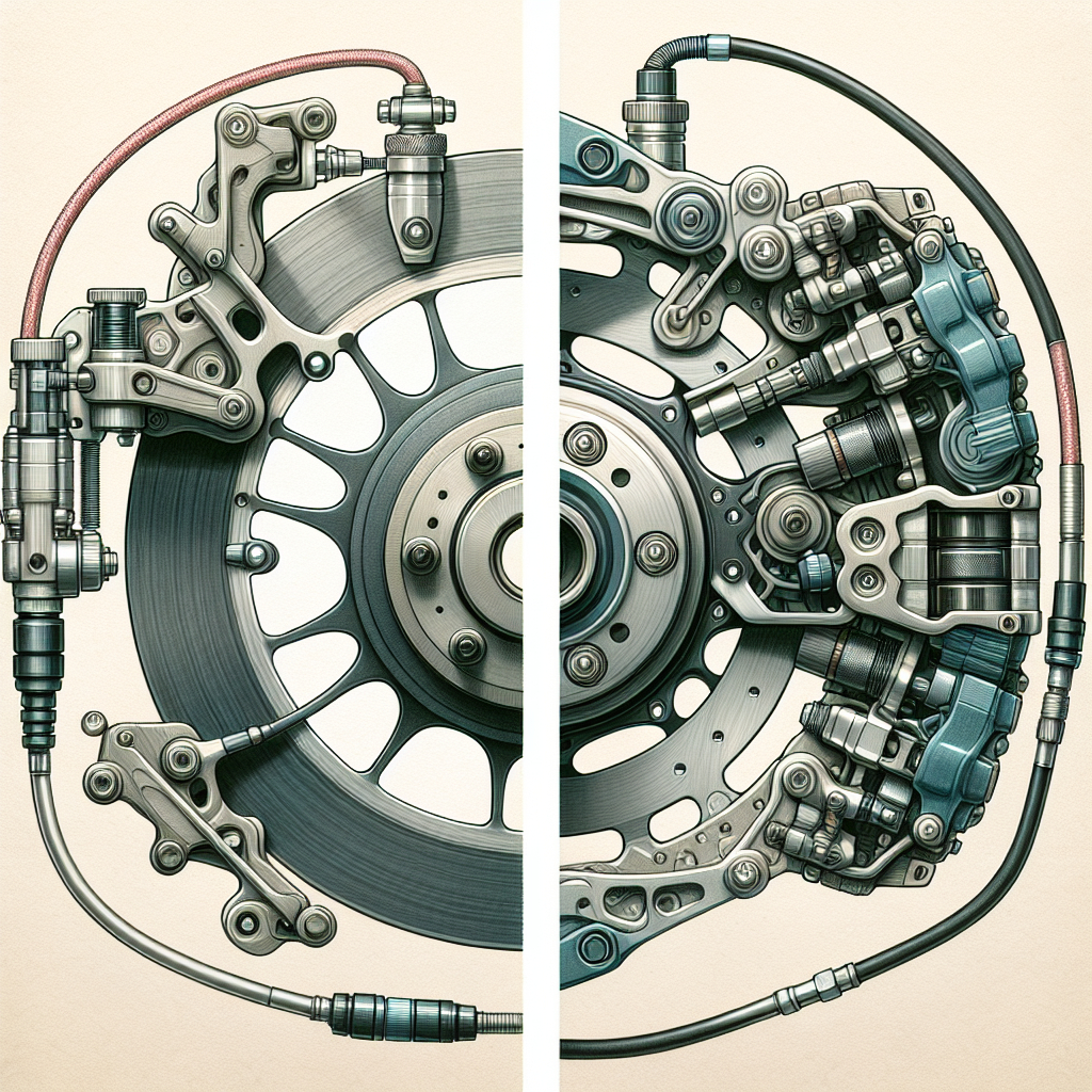 Unterschiede zwischen mechanischen und hydraulischen Scheibenbremsen