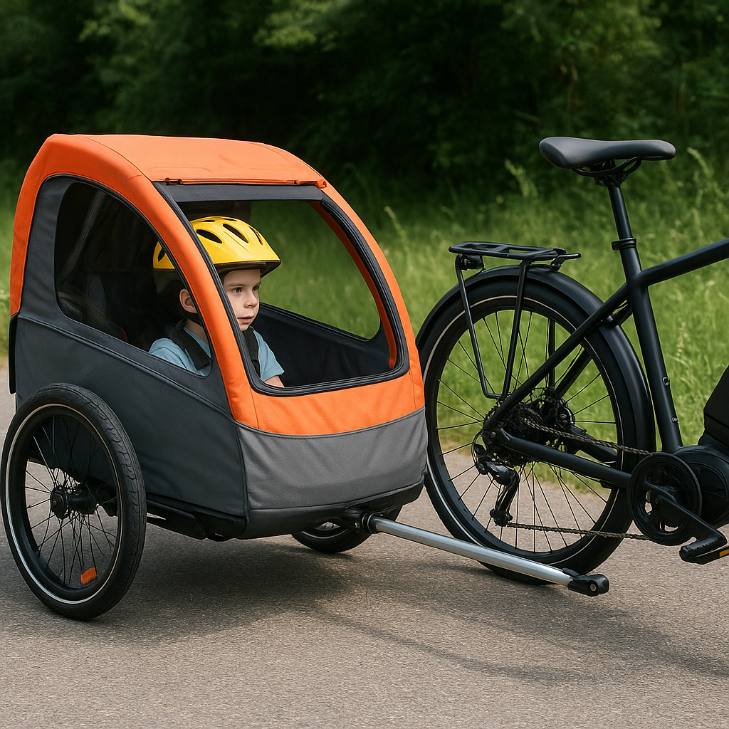 Kinderanhänger fürs E-Bike im Test